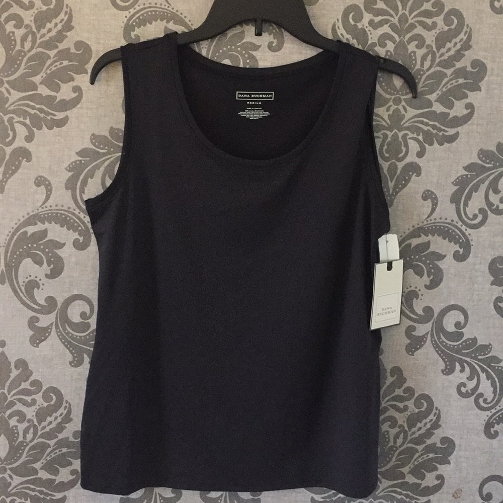 Dana Buchanan black tank NWT